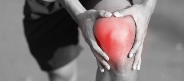 Dolore articolare in un uomo